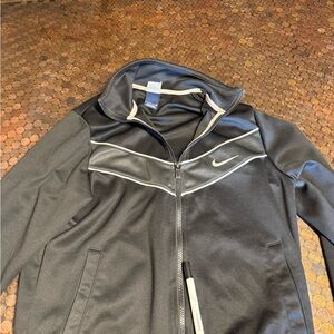 Nike Men's Black and Gray Performance Jacket